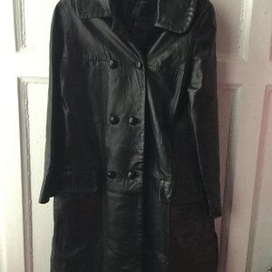 Womans Marc Jacobs Leather Coat